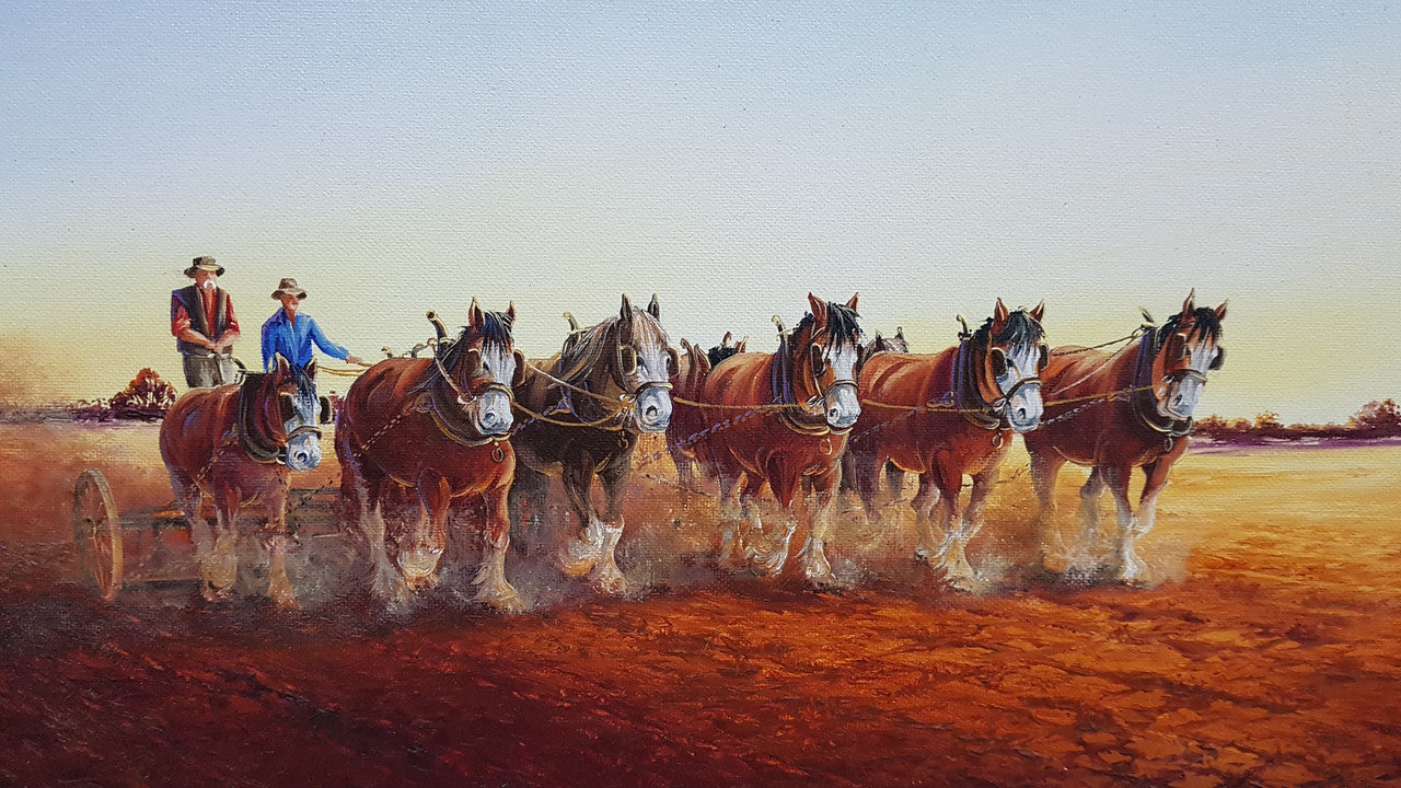 Australian Painting by Keith Blake | Antique & Vintage | Moonee Ponds Antiques | Australia Wide Delivery