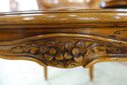 Pair French Louis XV Style Walnut and Cane Fauteuils | Antique & Vintage | Moonee Ponds Antiques | Australia Wide Delivery