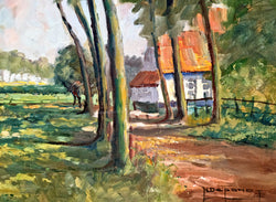 Stunning Framed Impressionist Oil on Canvas Painting | Antique & Vintage | Moonee Ponds Antiques | Australia Wide Delivery