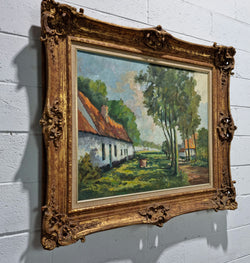 Stunning Framed Impressionist Oil on Canvas Painting | Antique & Vintage | Moonee Ponds Antiques | Australia Wide Delivery