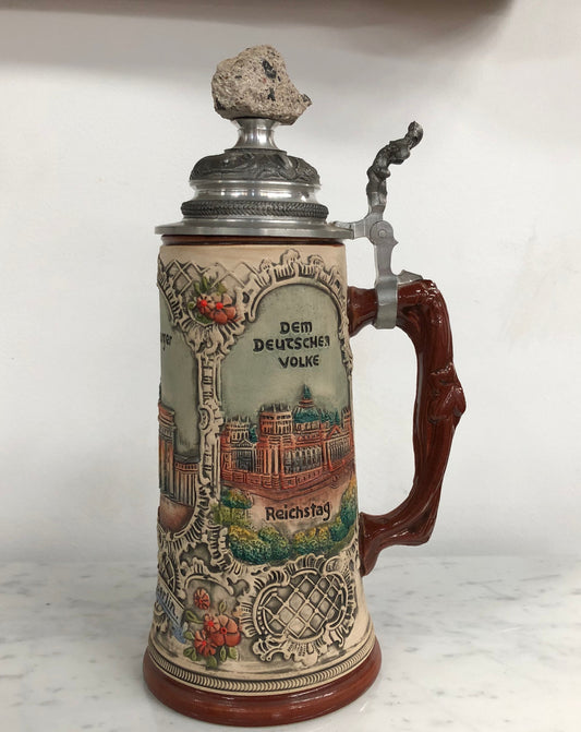 Rare LTD Edition German Thewalt GMBH Berlinwall Beer Stein