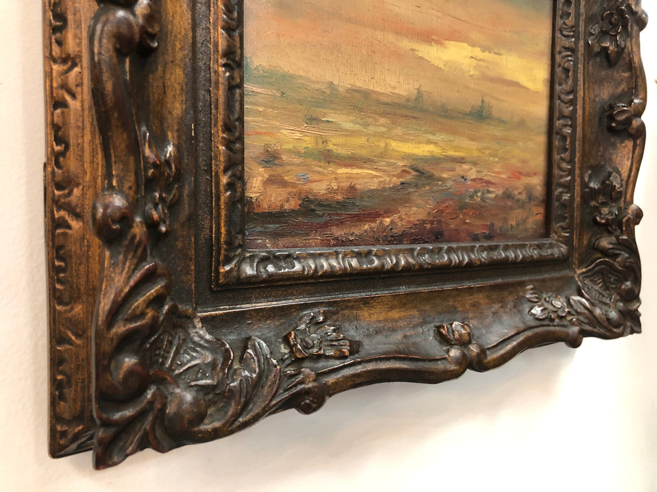 Beautiful Framed Oil On Canvas | Antique & Vintage | Moonee Ponds Antiques | Australia Wide Delivery