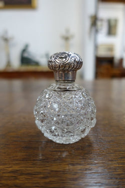 Cut Glass Antique Perfume Bottle-1 | Antique & Vintage | Moonee Ponds Antiques | Australia Wide Delivery