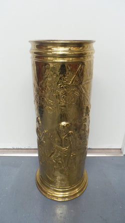 Antique Brass Umbrella Stand | Antique & Vintage | Moonee Ponds Antiques | Australia Wide Delivery