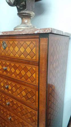 French Inlaid Semainier-1 | Antique & Vintage | Moonee Ponds Antiques | Australia Wide Delivery