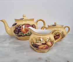Aynsley Orchard Gold ” Tea Set on Tray" | Antique & Vintage | Moonee Ponds Antiques | Australia Wide Delivery