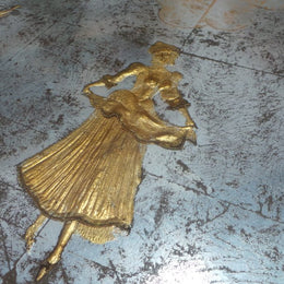 Unique and Exquisite French Hand painted Coffee Table