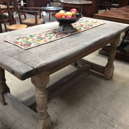 Weathered French Farmhouse Table