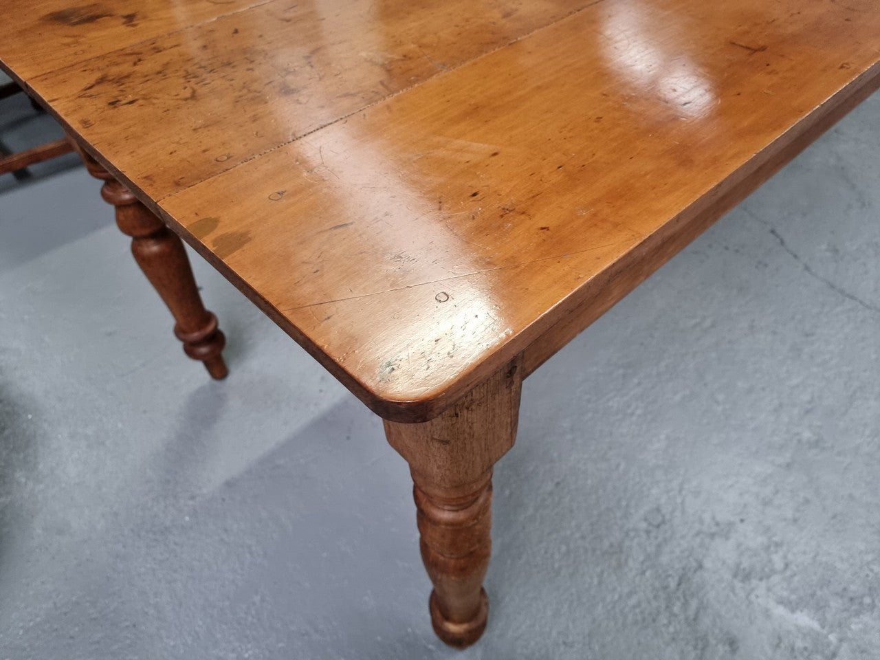 Antique Australian Kauri Pine Dining Table | Antique & Vintage | Moonee Ponds Antiques | Australia Wide Delivery