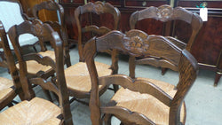 Set of Six French Ladder Back Chairs-2 | Antique & Vintage | Moonee Ponds Antiques | Australia Wide Delivery