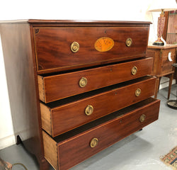 Georgian Inlaid Mahogany Secretaire | Antique & Vintage | Moonee Ponds Antiques | Australia Wide Delivery