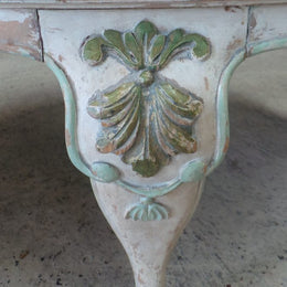 Unique and Exquisite French Hand painted Coffee Table