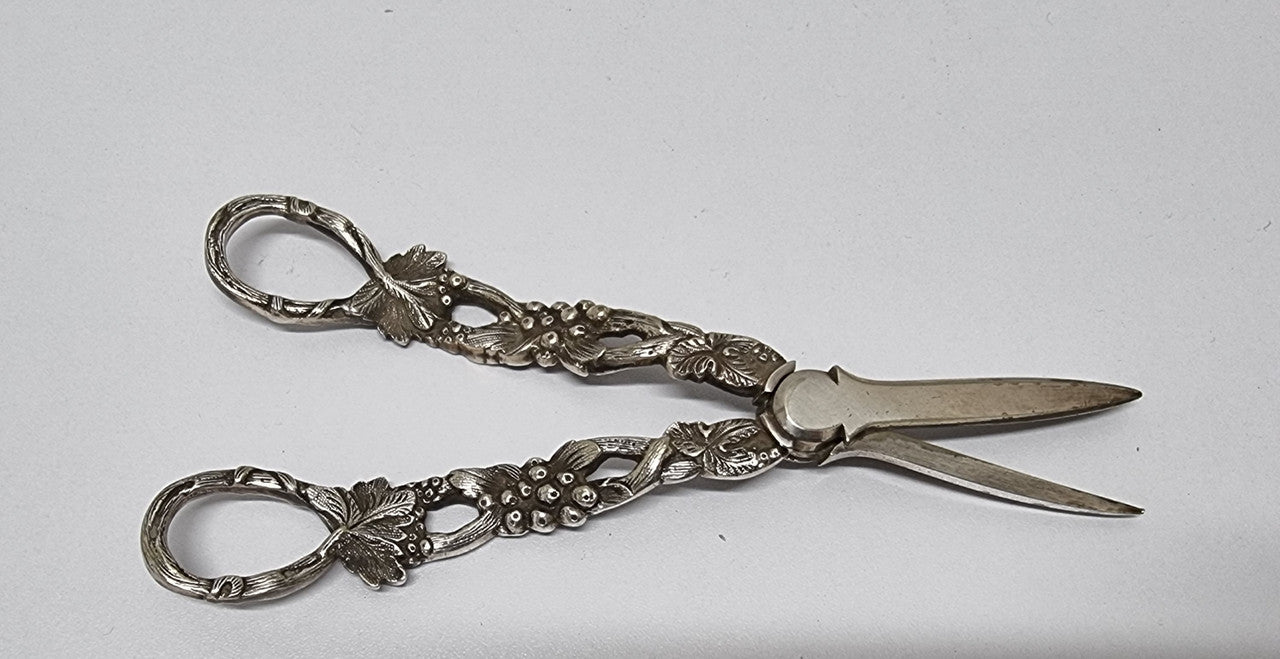 Antique Silver Plate Grape Shears | Antique & Vintage | Moonee Ponds Antiques | Australia Wide Delivery