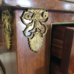 An Impressive French Deco Empire Mahogany Desk