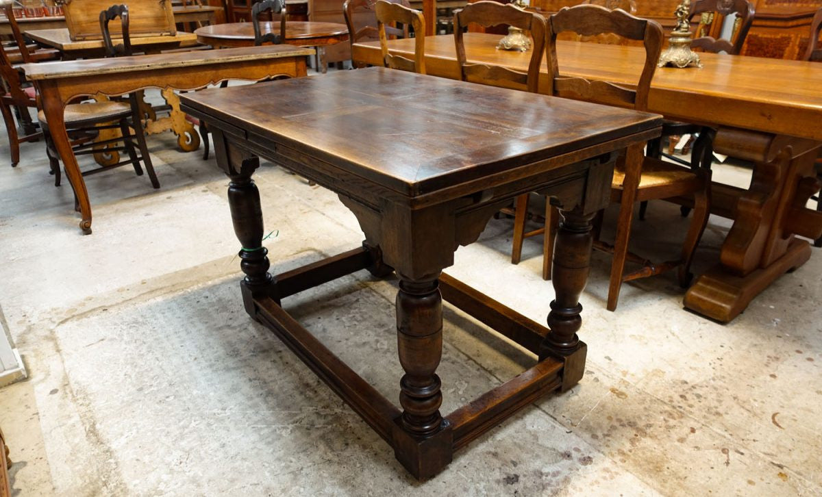 French Oak Petite Extension Table | Antique & Vintage | Moonee Ponds Antiques | Australia Wide Delivery
