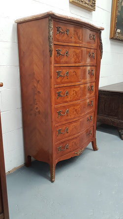 Antique French Louis XV Style Seven Drawer Semainier | Antique & Vintage | Moonee Ponds Antiques | Australia Wide Delivery