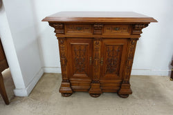 French Walnut Cabinet - TV Cabinet-1 | Antique & Vintage | Moonee Ponds Antiques | Australia Wide Delivery