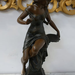 French Cold Painted Spelter Figure