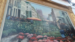 French Oil On Canvas Painting-2 | Antique & Vintage | Moonee Ponds Antiques | Australia Wide Delivery