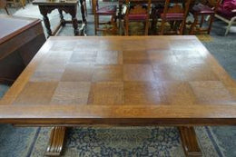 French Oak Extension Dining Table