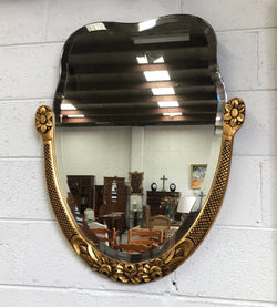 French Decorative Art Deco Giltwood Wall Mirror | Antique & Vintage | Moonee Ponds Antiques | Australia Wide Delivery