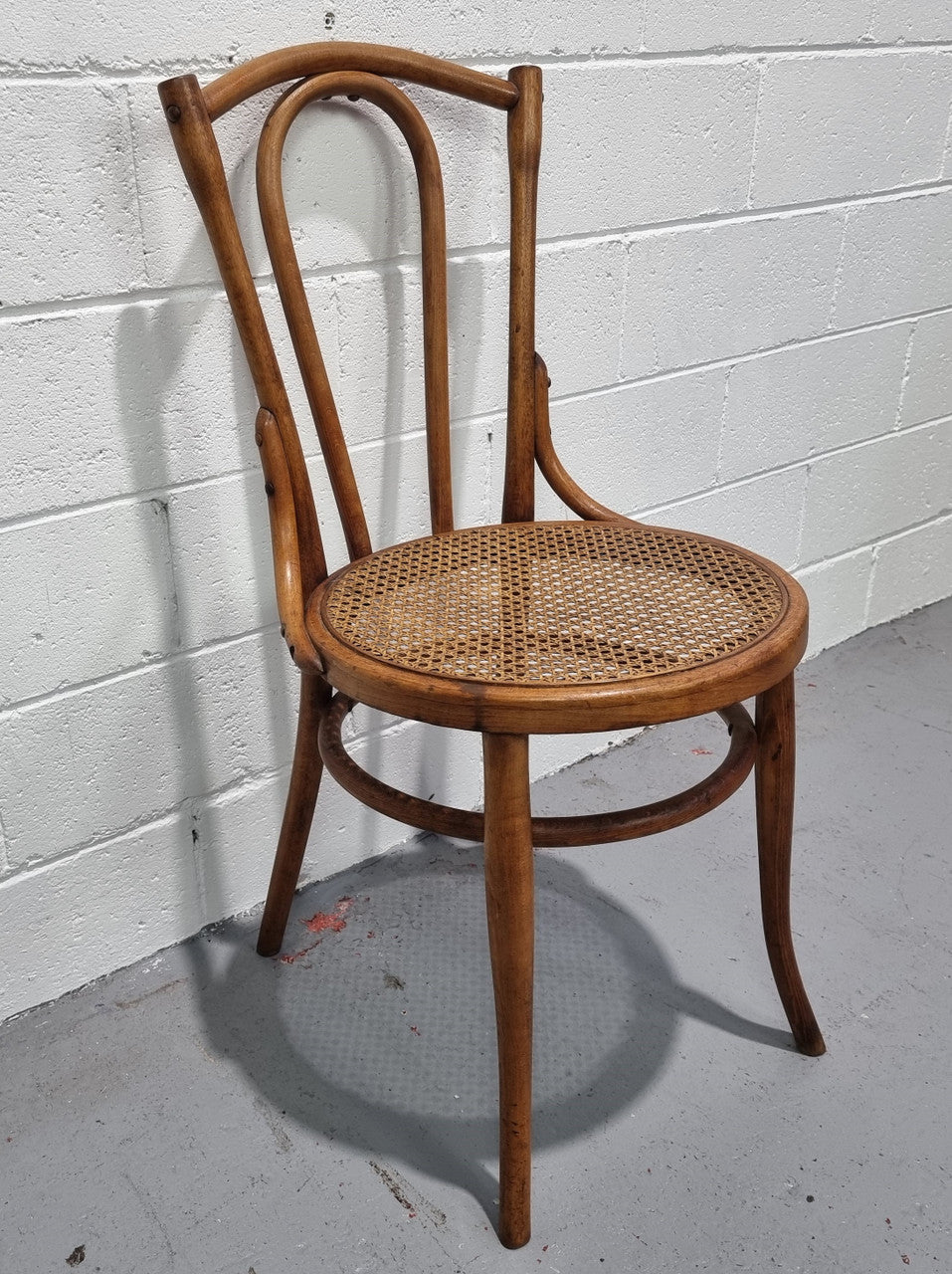 Bentwood chair with cane inset seat clean and is in good condition.