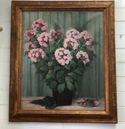 Sensational Large French Oil On Canvas Framed Painting | Antique & Vintage | Moonee Ponds Antiques | Australia Wide Delivery