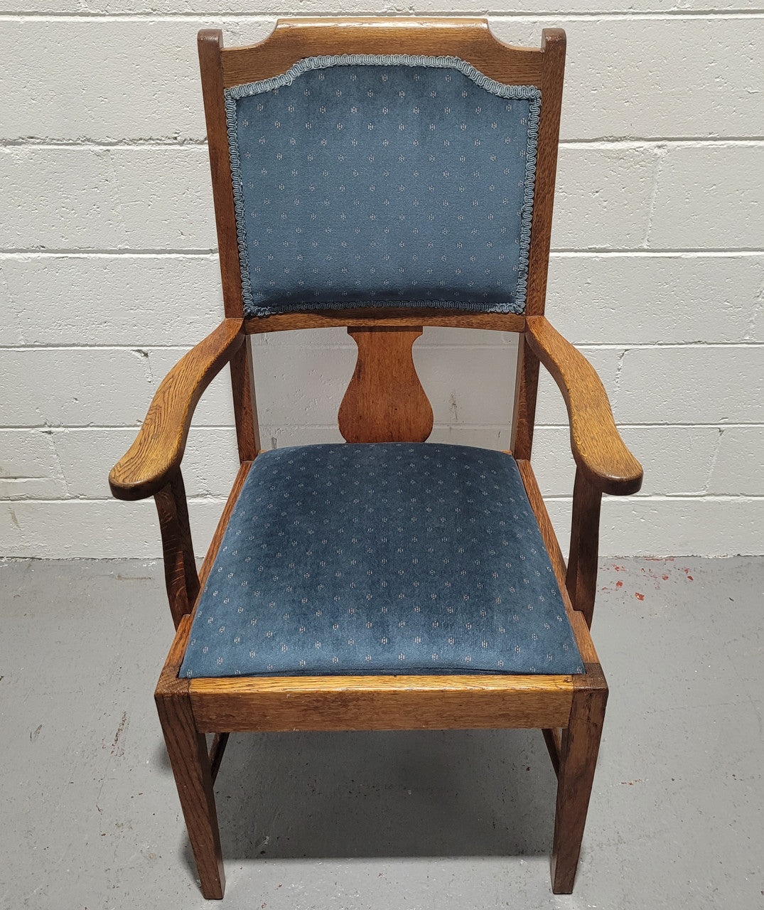 Arts & Crafts Style Upholstered Armchair | Antique & Vintage | Moonee Ponds Antiques | Australia Wide Delivery