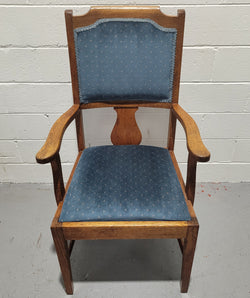Arts & Crafts Style Upholstered Armchair | Antique & Vintage | Moonee Ponds Antiques | Australia Wide Delivery