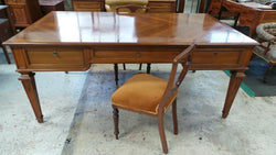 Large Walnut Desk | Antique & Vintage | Moonee Ponds Antiques | Australia Wide Delivery