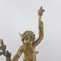 French 19th Century Gilt Bronze Cherub Figure | Antique & Vintage | Moonee Ponds Antiques | Australia Wide Delivery