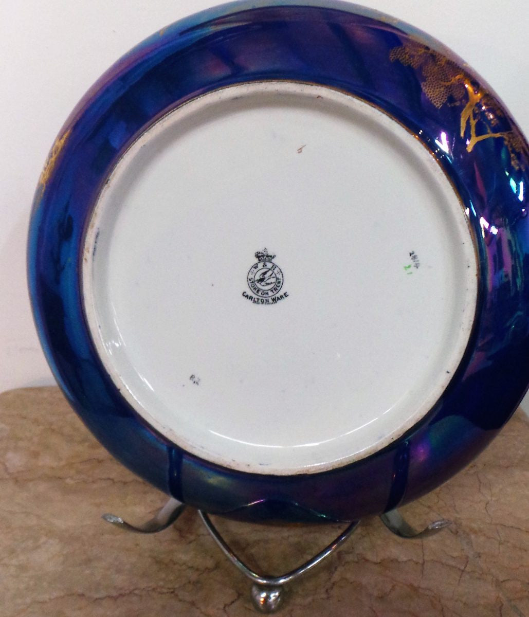 "Carlton Ware" Bleu Royale Bowl