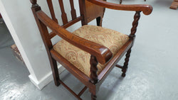Pair of Oak Jacobean Carver Chairs | Antique & Vintage | Moonee Ponds Antiques | Australia Wide Delivery