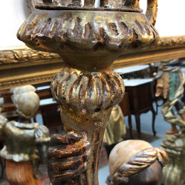 Antique Black Blackamoor Floor Lamp