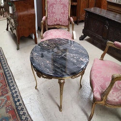 French Portoro Marble Coffee Table | Antique & Vintage | Moonee Ponds Antiques | Australia Wide Delivery