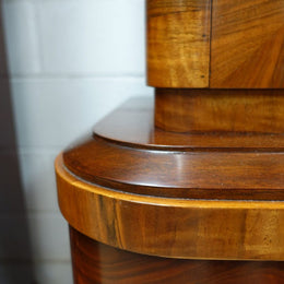 Art Deco Walnut Vitrine