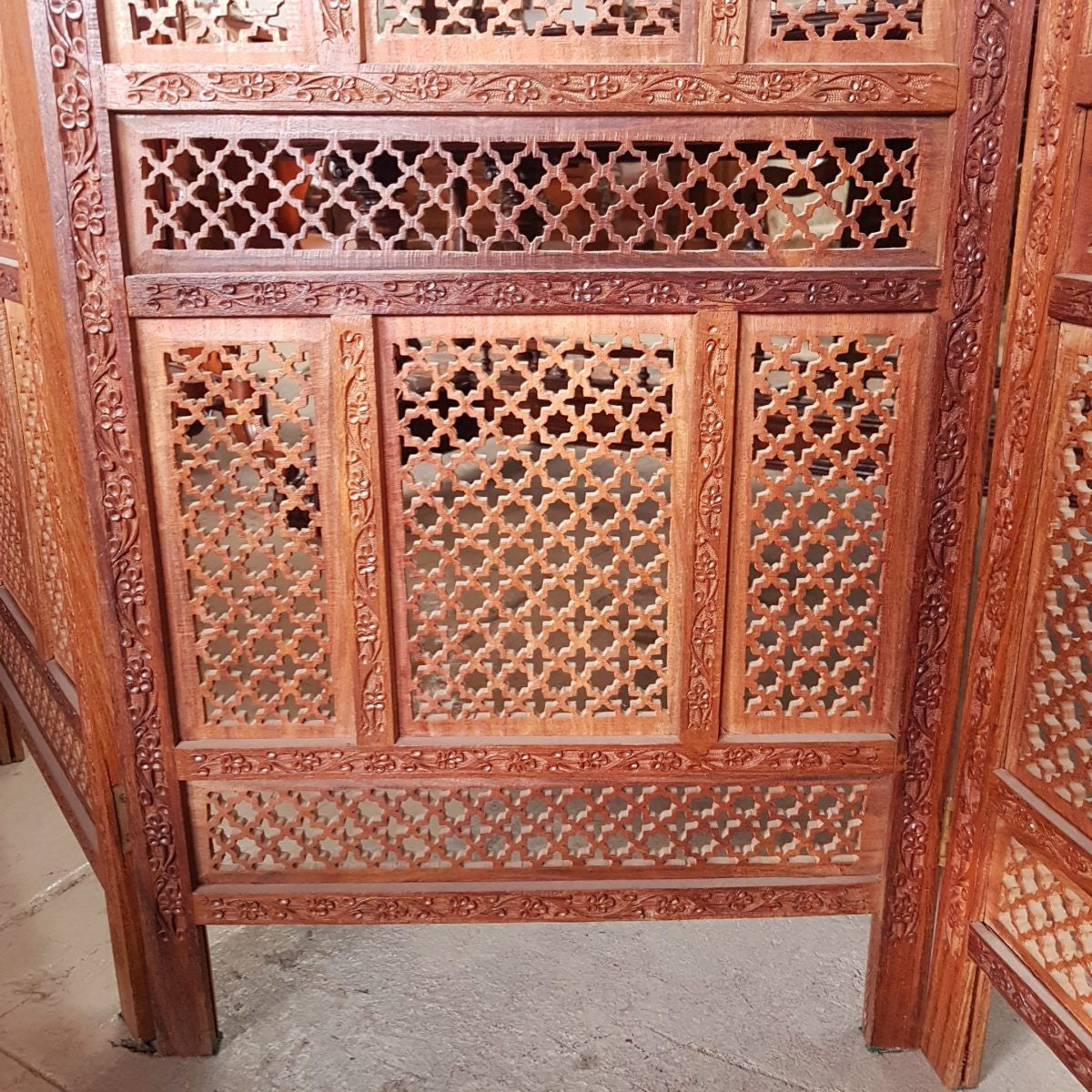 Teak Room Divider