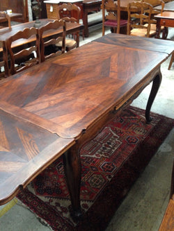 French Oak Walnut Extension Table | Antique & Vintage | Moonee Ponds Antiques | Australia Wide Delivery
