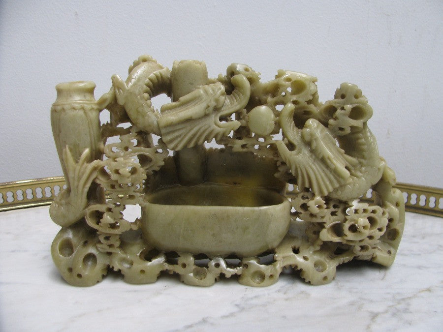 Chinese Carved Incence Holder | Antique & Vintage | Moonee Ponds Antiques | Australia Wide Delivery
