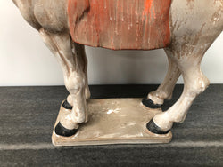 Detailed Terracotta Copy of Tang Dynasty Horse | Antique & Vintage | Moonee Ponds Antiques | Australia Wide Delivery