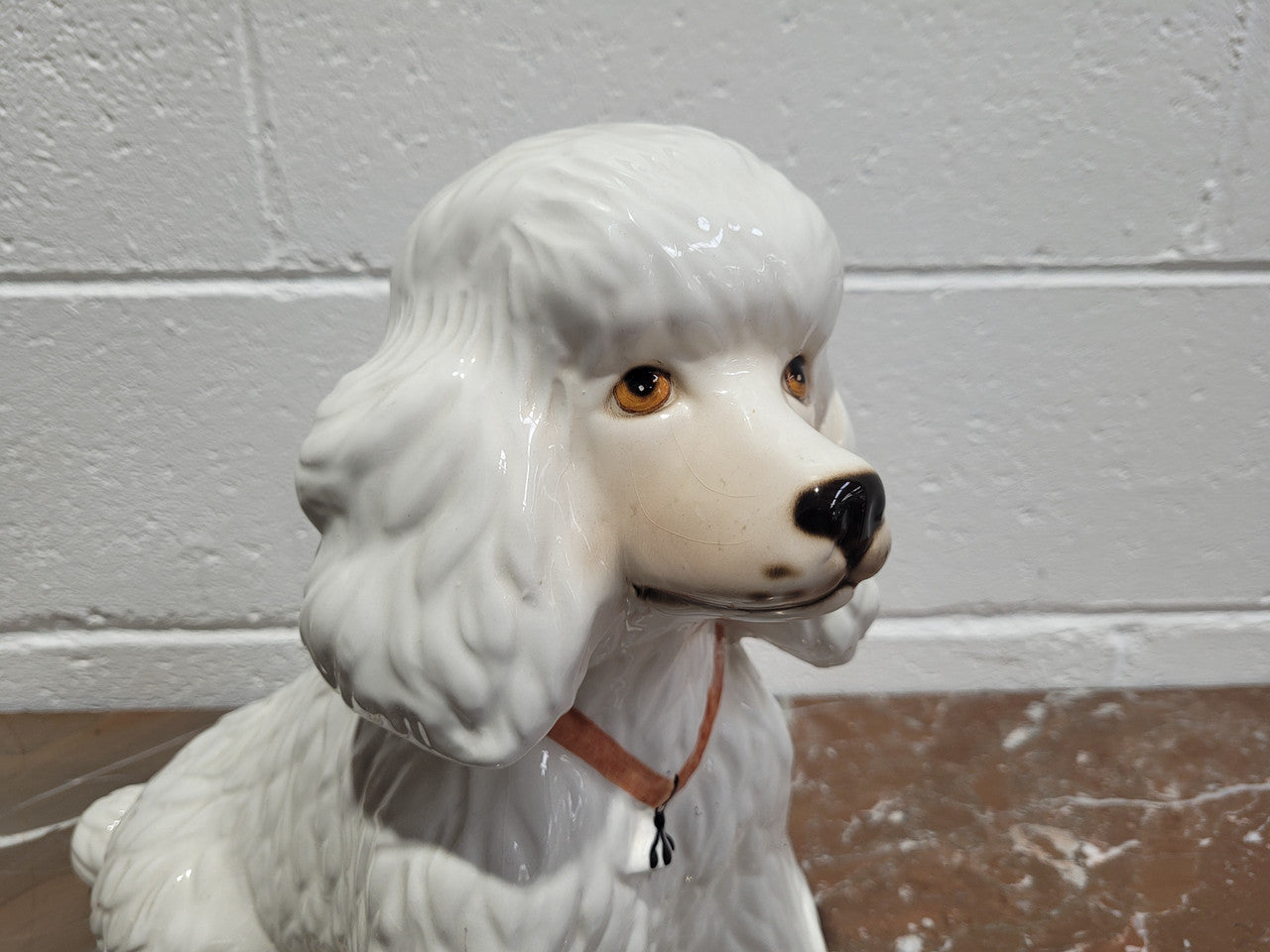 Vintage Italian Ceramic Poodle Figurine | Antique & Vintage | Moonee Ponds Antiques | Australia Wide