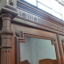 Antique French Walnut Bookcase
