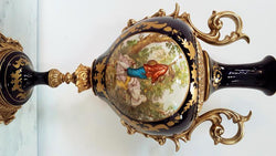 French Sevres Style Porcelain Vase | Antique & Vintage | Moonee Ponds Antiques | Australia Wide Delivery
