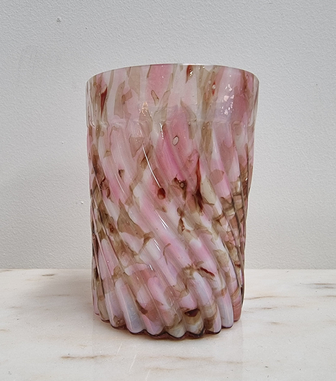 Antique End of Day Glass Cup
