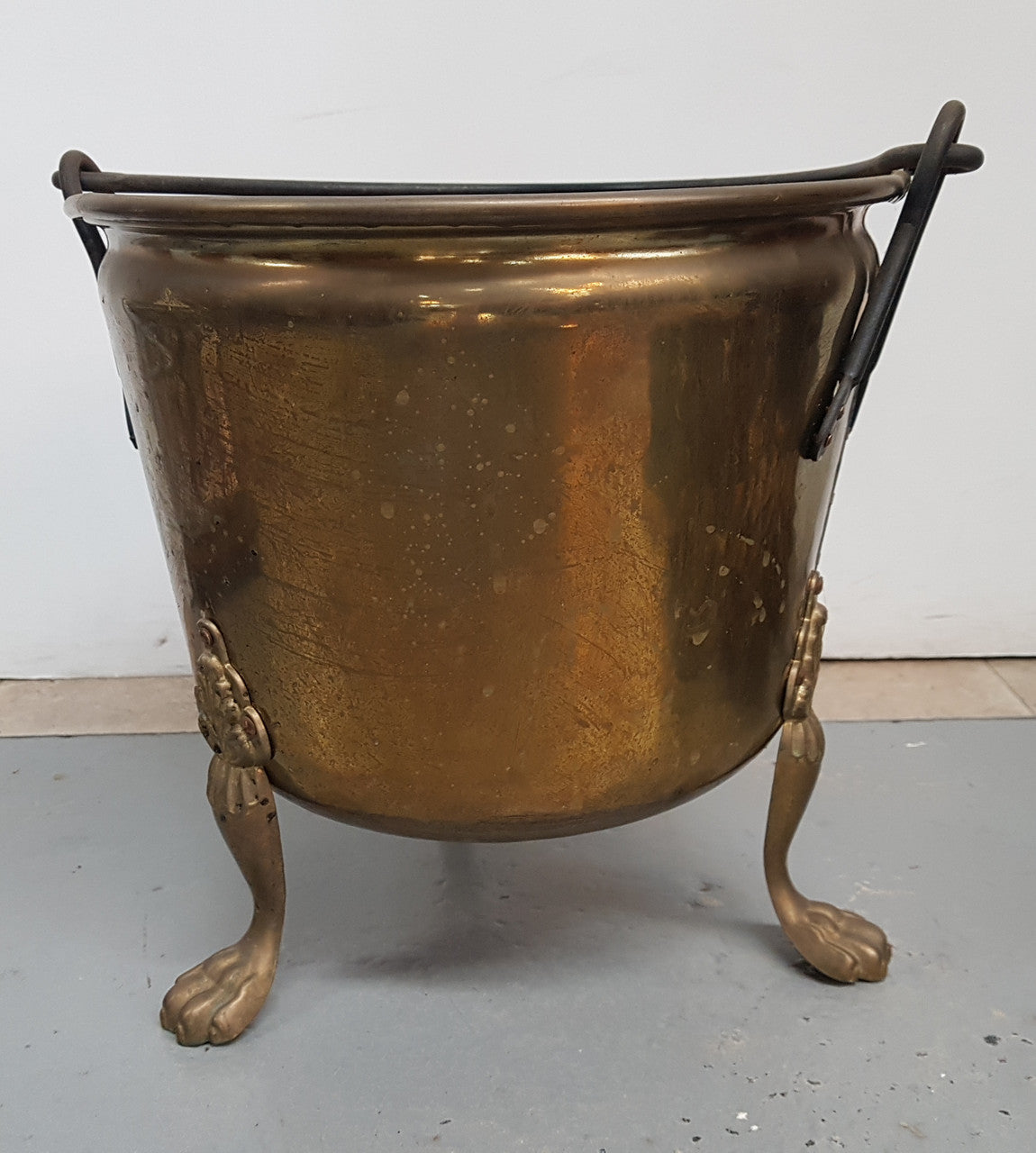 Vintage Brass Coal Bucket | Antique & Vintage | Moonee Ponds Antiques | Australia Wide Delivery