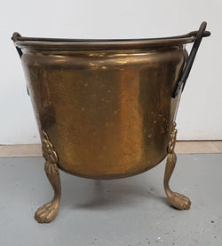 Vintage Brass Coal Bucket | Antique & Vintage | Moonee Ponds Antiques | Australia Wide Delivery