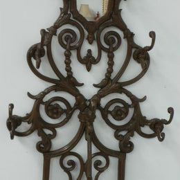 Decorative Antique Cast Iron Coat And Umbrella Stand