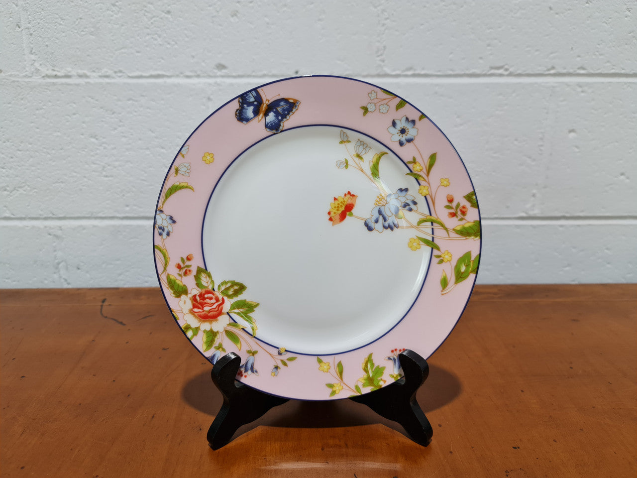 “Aynsley” Windsor Cottage Garden Set Of 4 Side Plates With Original Box | Antique & Vintage | Moonee Ponds Antiques | Australia Wide Delivery