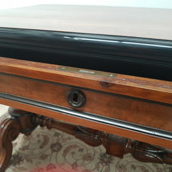 19th Century French Burr Walnut Salon Table | Antique & Vintage | Moonee Ponds Antiques | Australia Wide Delivery