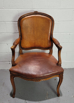French Walnut Louis XV Style Desk Chair | Antique & Vintage | Moonee Ponds Antiques | Australia Wide Delivery